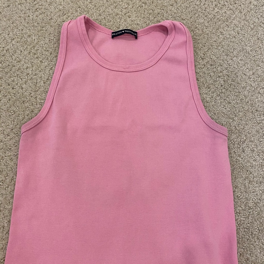 Pink brandy Melville tank top
